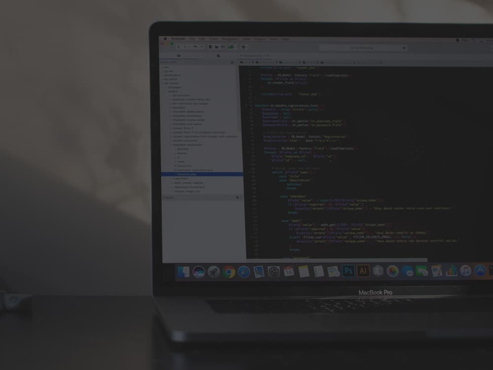 Quellcode als Grundlage einer individuell entwickelten Website